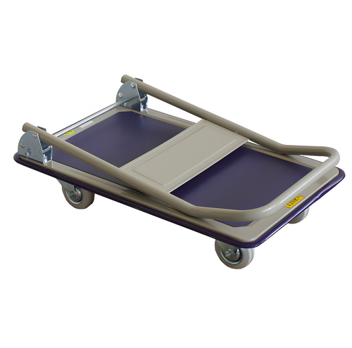 Platform Trolley with folding handle (closed)
