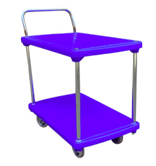 2 Tier Stock Picking Trolley (Polypropylene)