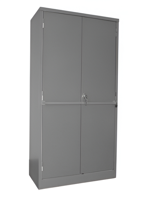 Steel Stationary Cabinet with Security Bar