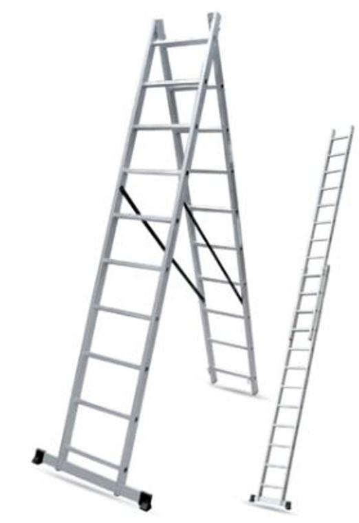 3-in-1 Ladder, Multi Function ladder, Multi Purpose Ladder, Aluminium Ladders