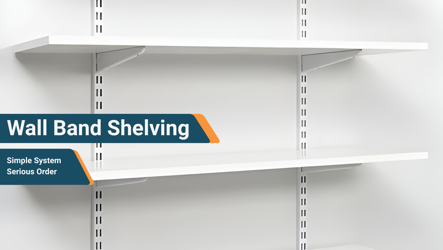 Dreymar Industrial Wall Band Shelving