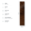 Listones Eco-Wood: Durabilidad y Resistencia en un Piso Vinílico de 3 mm con Capa de Uso de 0.50 mm