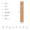 Listón H2O: Piso de madera de 8mm resistente al agua