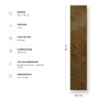 Listones Eco-Wood: Durabilidad y Resistencia en un Piso Vinílico de 3 mm con Capa de Uso de 0.30 mm