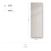 Piedrafina. Diseño: Blanco Luna. Flexibilidad y Resistencia en Revestimientos de Pared de Piedra Natural