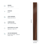 Piso Solid Wood, una solución innovadora de madera de ingeniería en un piso de 6 mm y capa de uso 0.8 mm