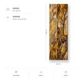 Piedrafina. Diseño: Arenisca Traslúcida. Flexibilidad y Resistencia en Revestimientos de Pared de Piedra Natural