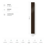Panel Ripado de pared  Wood Wall, una solución decorativa y funcional