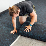 Piso de Goma MetroFit  3mm – Deportivo y Fitness