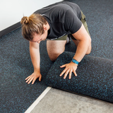 Piso de Goma MetroFit  3mm – Deportivo y Fitness