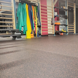 Piso de Goma MetroFit  3mm – Deportivo y Fitness