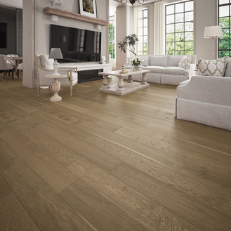 Piso SPC Solid con Base Acústica y Madera Natural 9 mm: Estabilidad y Confort al Caminar