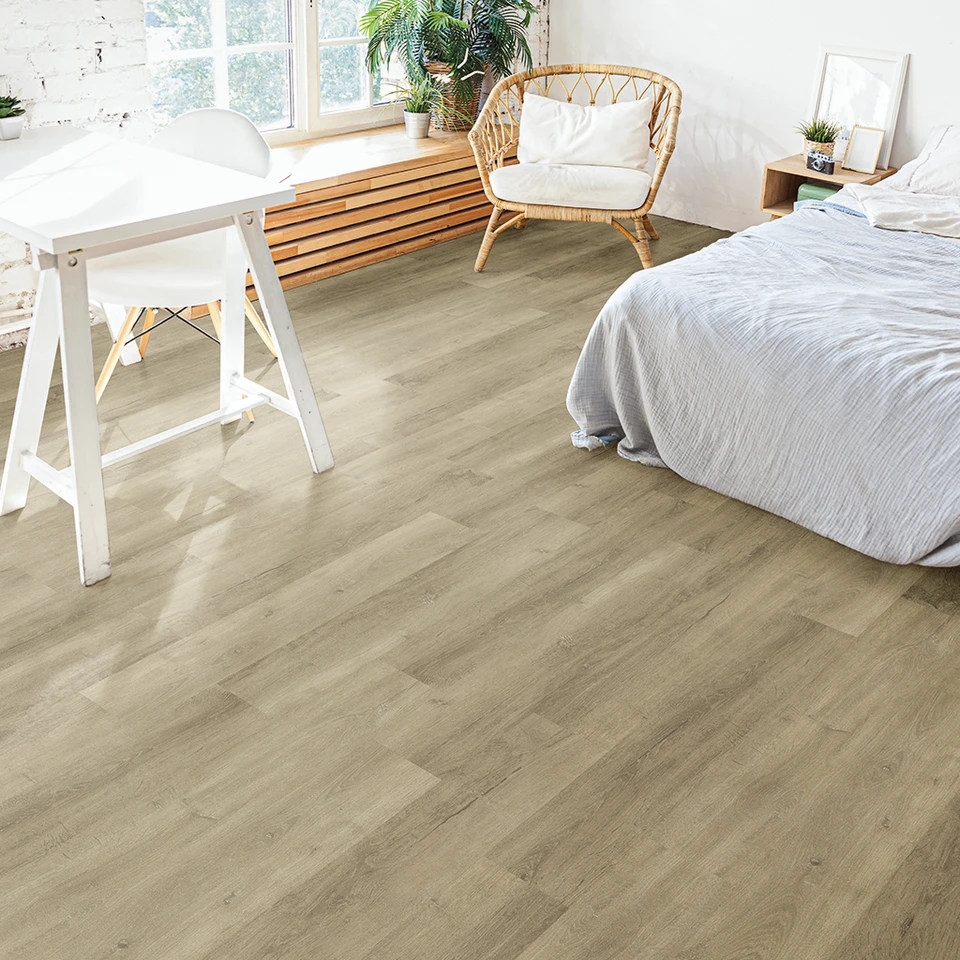 Piso vinílico SPC Ironwood