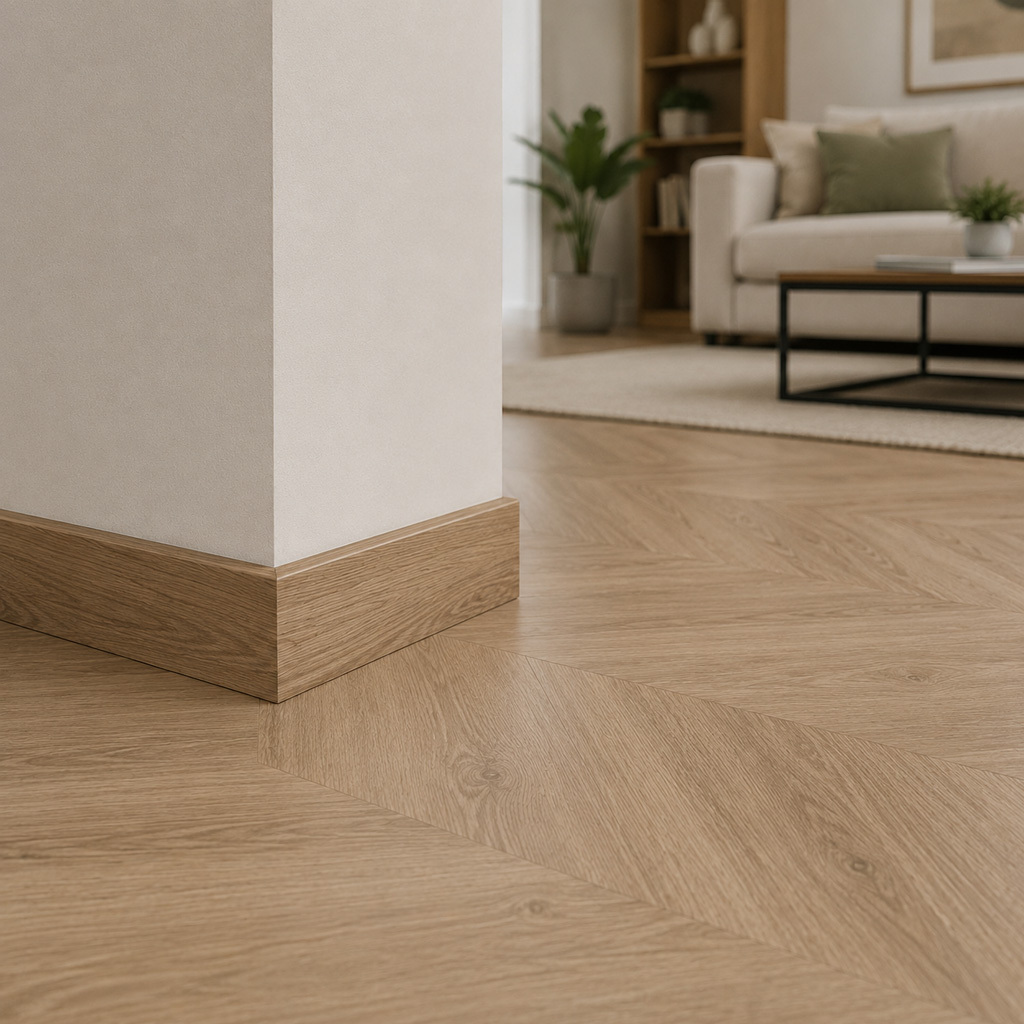 Zócalo de Madera de 8 cm