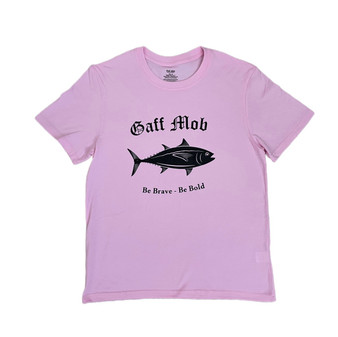 WOMENS PINK GAFF MOB TUNA S/S TEE