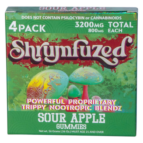 Shrumfuzed Gummies Sour Apple