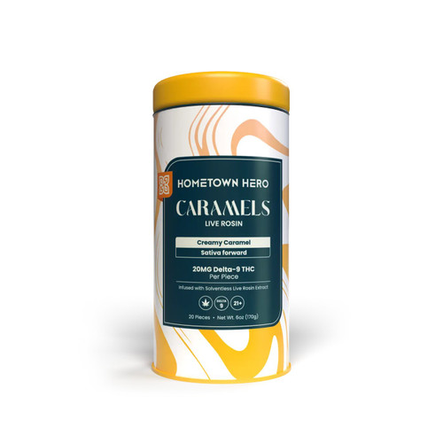 Live Rosin Caramel Taffy