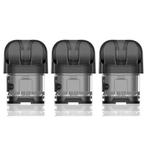 SMOK Novo 4 Replacement Empty Pod Transparent Black - 3 Pack