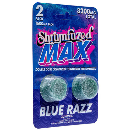 Shrumfuzed MAX Gummies Blue Razz