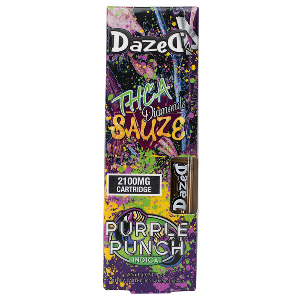 THCA Diamonds Sauze Purple Punch Cartridge 2g