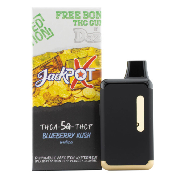 THCA/THCP Jackpot X Blueberry Kush Disposable 5g