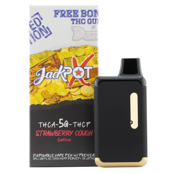 THCA/THCP Jackpot X Strawberry Cough Disposable 5g