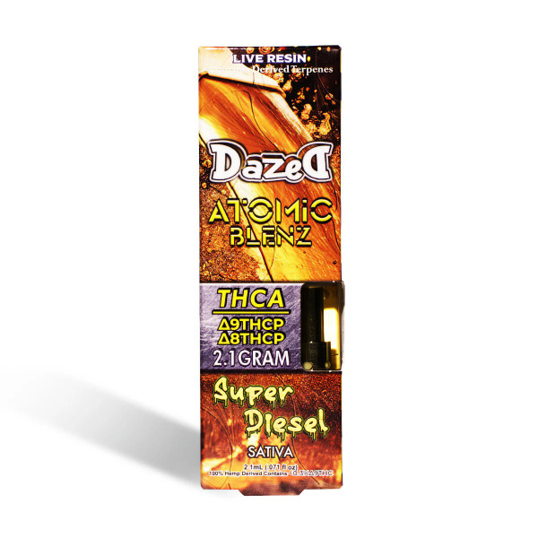 THCA/THCP Atomic Blenz Super Diesel Cartridge 2g