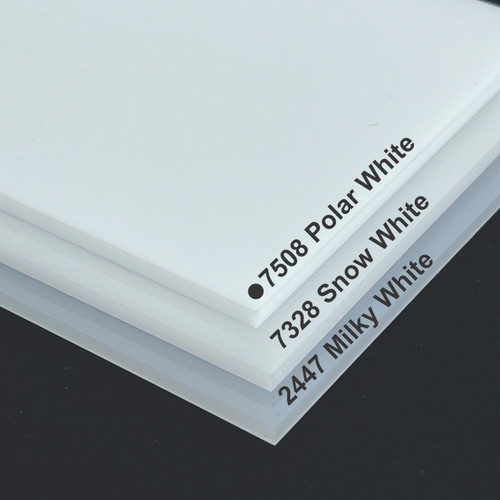 Acrylic Sheets 7508 Polar White