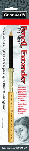 MISER PENCIL EXTENDER W/ SOFT DRAWING PENCIL