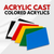 Acrylic Cast Sheets Gloss/Gloss Yellow Lemon 2016