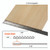1/16" Basswood Corrugated  Sheet