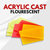 Acrylic Cast Sheets Gloss/Gloss Flourescent 9095