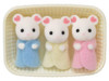 Sylvanian Families Marshmallow Mouse Triplets