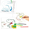 Dino World Mini - Dot To Dot Colouring Book