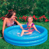 Intex Crystal Blue Three Ring Inflatable Paddling Pool 59416NP