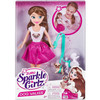 Sparkle Girlz Dog Walker Doll Set