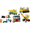 LEGO 60391 City Construction Trucks And Wrecking Ball Crane