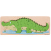 Bigjigs Toys Wooden Crocodile Number Puzzle