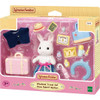 Sylvanian Weekend Travel Set Snow Rabbit Mother