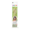 Snazaroo Unisex Face Painting Brushes - Green, Set of 3