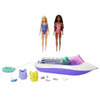 Barbie Mermaid Power Boat And Dolls