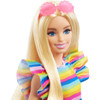 Barbie Fashionistas Doll Blonde with Braces and Rainbow Dress