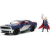 Marvel Thor Dodge Challenger 1:24 Die Cast Car