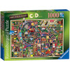 Ravensburger Colin Thompson - Awesome Alphabet C & D 1000 Piece Jigsaw Puzzle