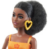Barbie Fashionistas Doll #198 with Curly Black Hair and Petite Body