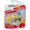 Pokémon Battle Figure 3-Pack: Mudkip, Pikachu & Boltund