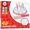 Bigjigs Toys Wooden Birthday Cake with Candles