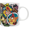 Crash Bandicoot Sticker Crash Mug