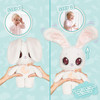 Peekapets Bunny Plush (Styles Vary)