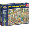 Jan Van Haasteren 1000 Piece The Library Jigsaw Puzzle